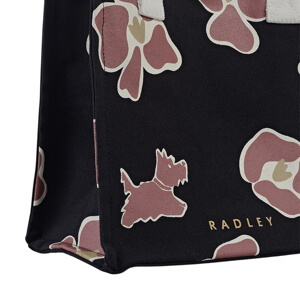 Radley Abstract Floral Sml Open Top Grab